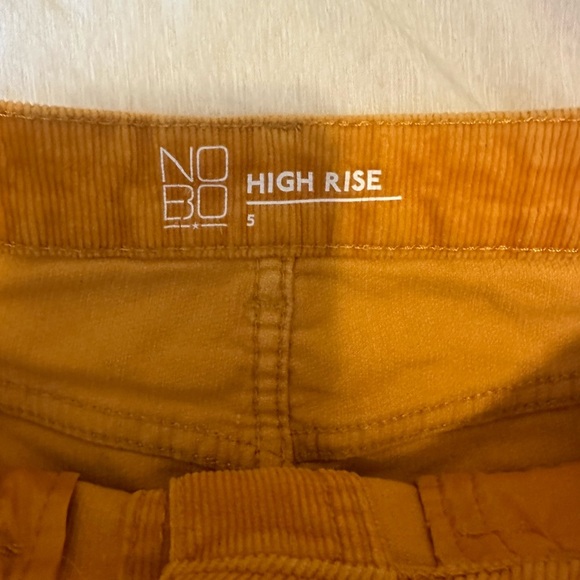 High Rise Yellow Orange Skirt - Picture 3 of 3